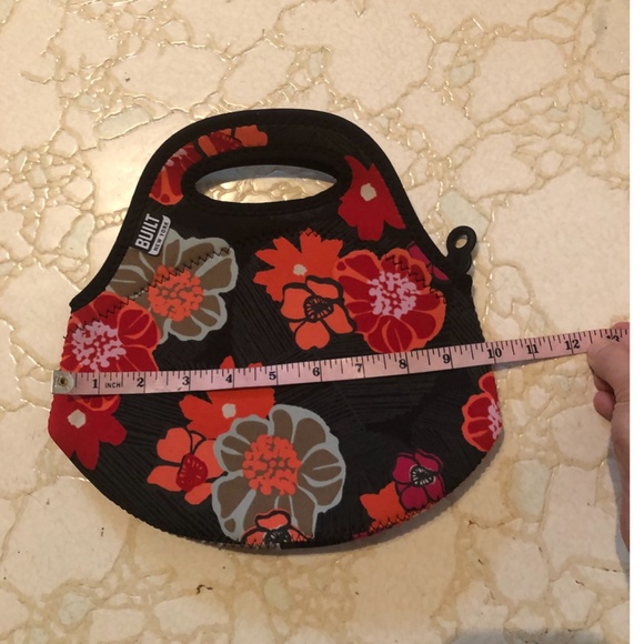 Built floral neoprene mini lunch / snack bag NWOT - Picture 4 of 6